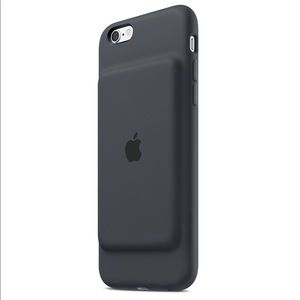 Black iPhone 6/6s smart battery charging case